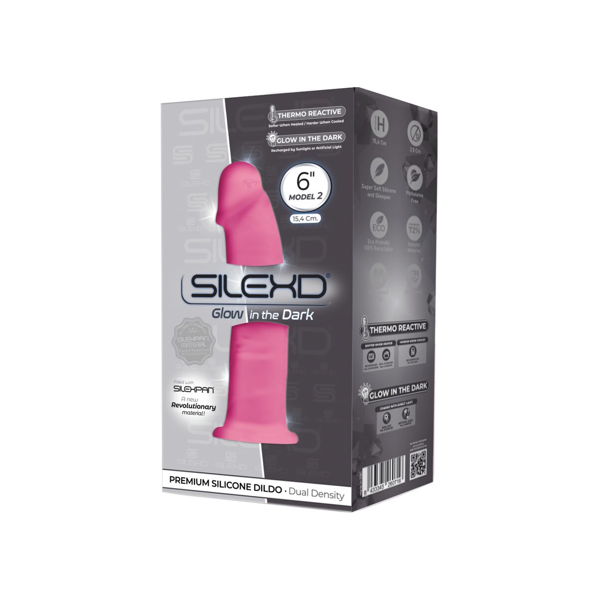 Reālistiskais Dildo Silexd Rozā
